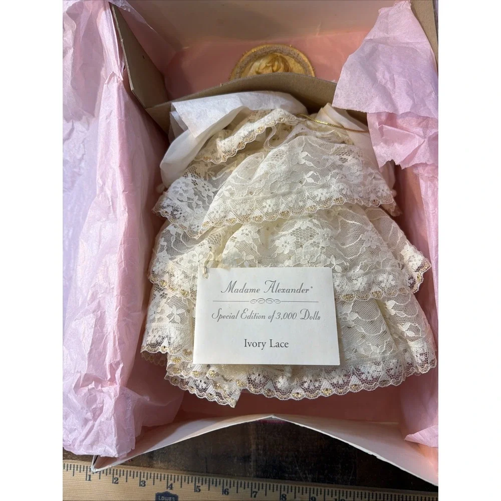 Madame‎ Alexander Angel Tree Topper  1990s Vintage Lace Special Ed Christmas New